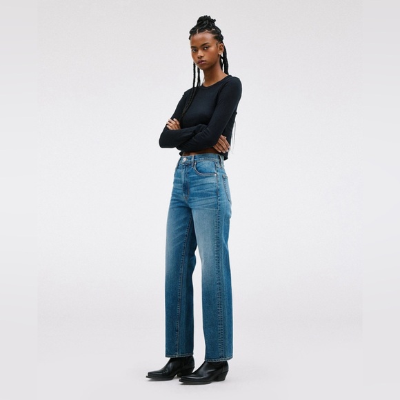 SLVRLAKE London Jeans in Roll the Dice (31) - Picture 9 of 10